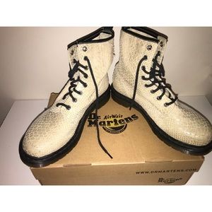 Snakeskin Dr. Martens